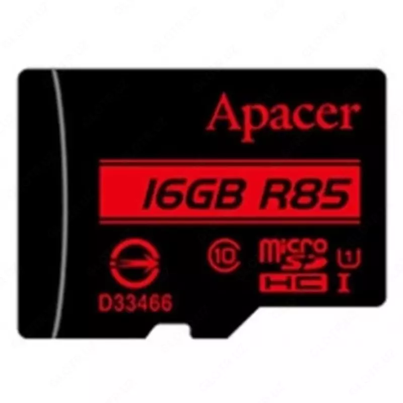 Карта памяти Apacer 16GB microSDHC C10 UHS-I + SD