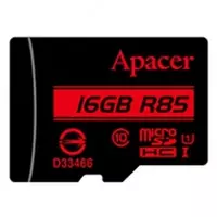 Карта памяти Apacer 16GB microSDHC C10 UHS-I + SD