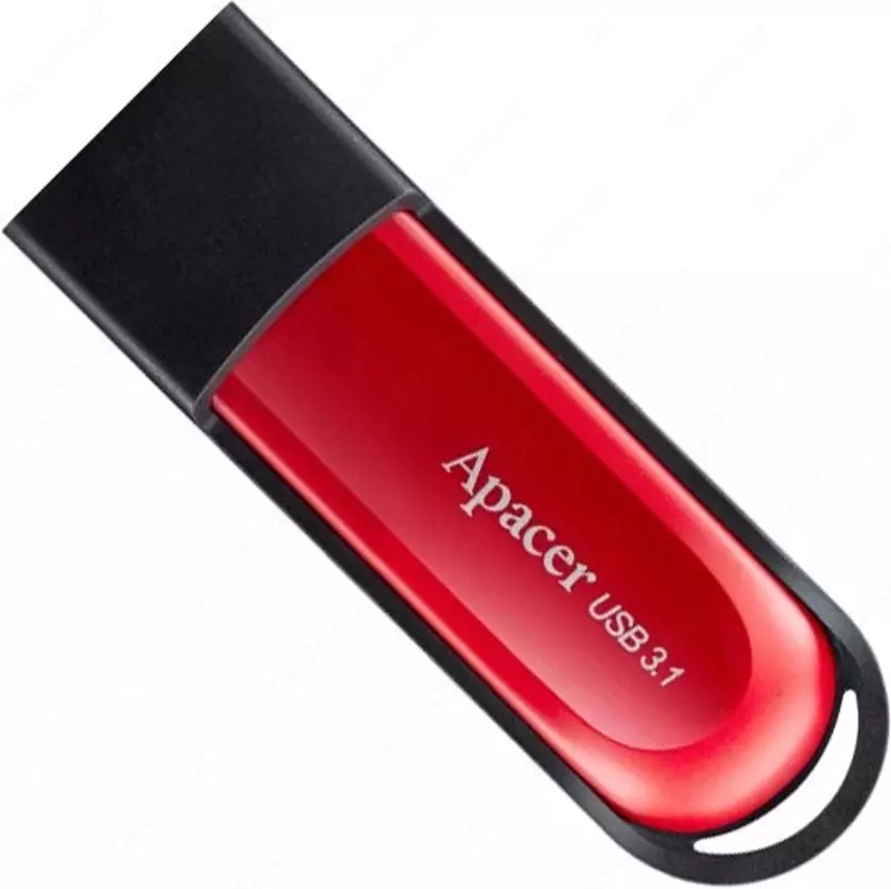  Накопитель Apacer 32GB USB 3.1 AH25A Red/Black - 