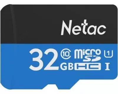 Карта памяти Netac microSD  32GB C10 UHS-I R80MB/s + SD