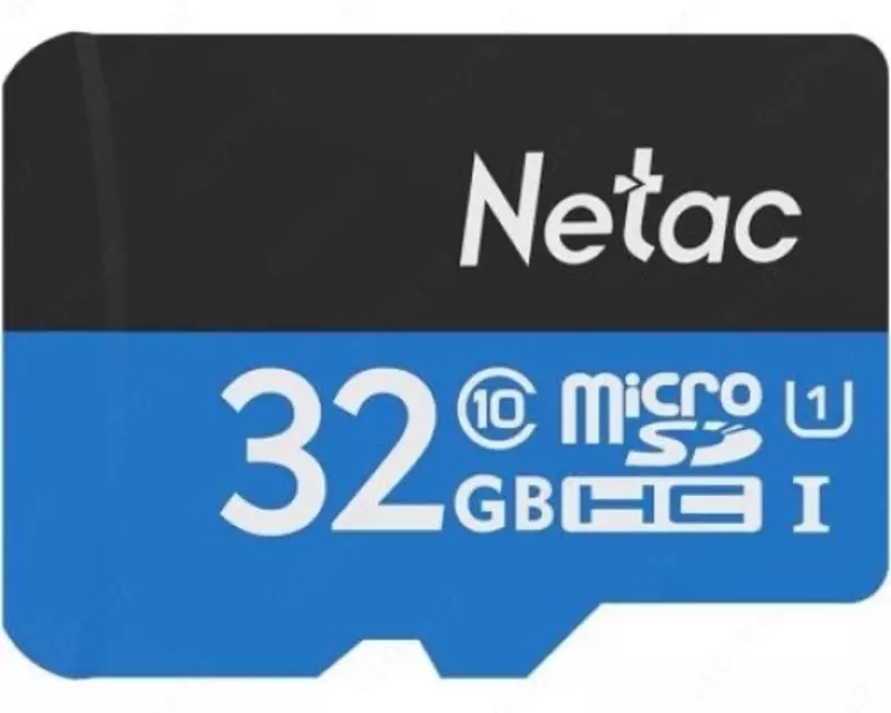  Карта памяти Netac microSD  32GB C10 UHS-I R80MB/s + SD - 