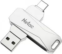  Накопитель Netac 128GB USB 3.0+TypeC Dual U782C - 