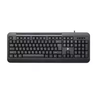 Klaviatura 2E KS106 USB qora - 99 000 so'm