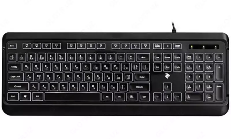  Klaviatura 2E KS106 USB qora - 