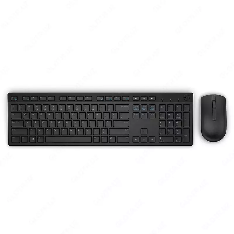  Комплект Dell Wireless Keyboard and Mouse-KM636 - White US - 