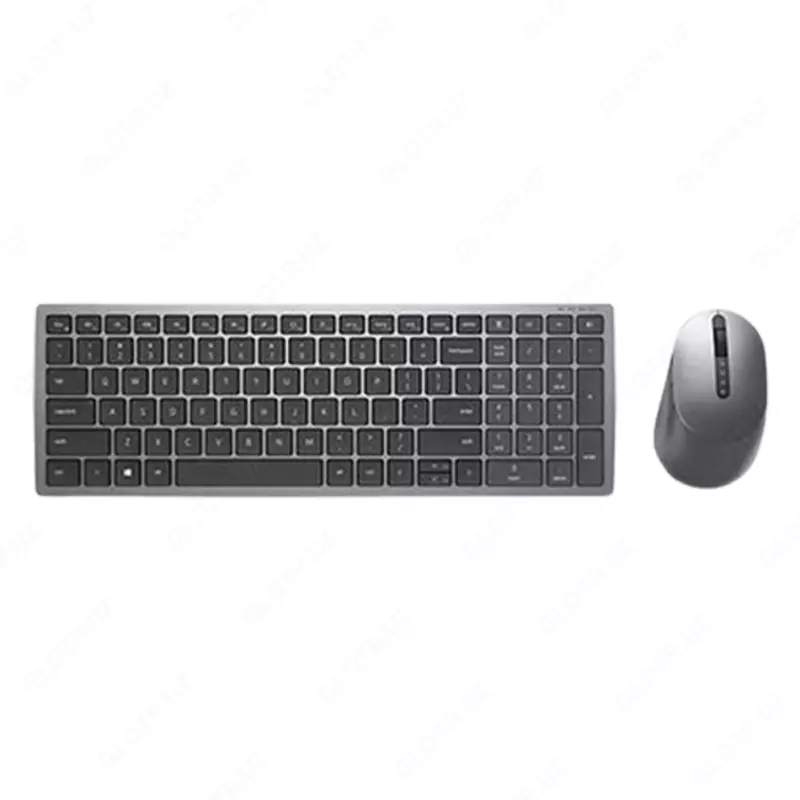 Комплект Dell Multi-Device Wireless Keyboard and Mouse - KM7120W - Russian - 