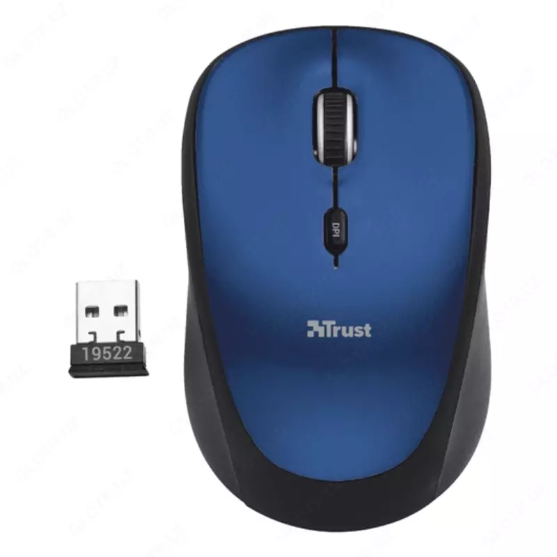 Мышь Trust YVI WIRELESS MOUSE BLUE