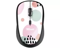 Мышь Trust Yvi WL Pink Circles