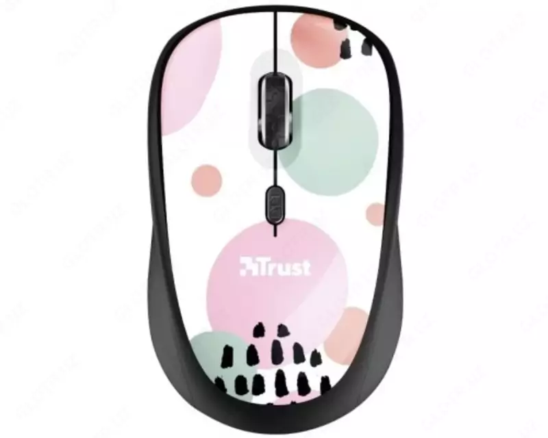 Мышь Trust Yvi WL Pink Circles