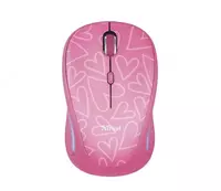 Мышь Trust YVI FX WL Pink