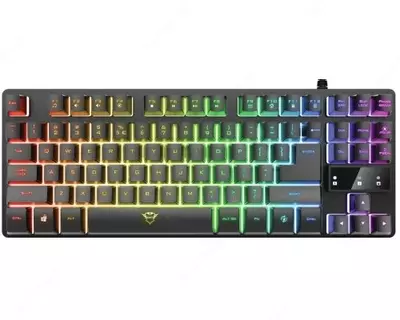 Клавиатура игровая Trust GXT 833 Thado TKL Illuminated Gaming Keyboard