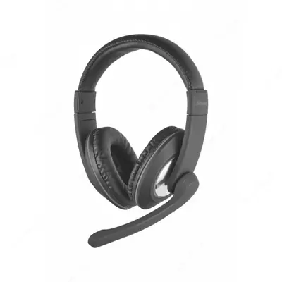  Гарнитура для ПК Trust Reno 3.5mm Black - 