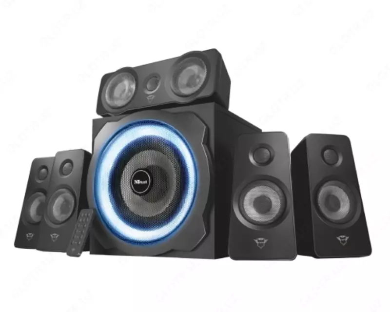  Акустическая система (Колонки) Trust 5.1 GXT 658 Tytan Surround Speaker System Black - 