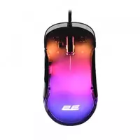  Мышь игровая 2E Gaming MG345 Transparent  RGB USB Black - 