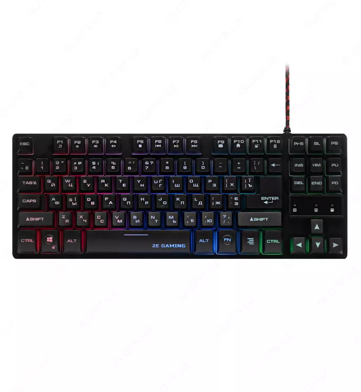 Клавиатура игровая 2E GAMING KG290 LED USB Black Ukr