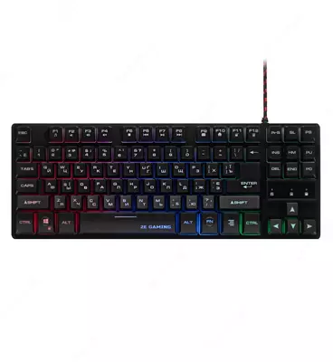  Klaviatura 2E GAMING KG280 LED USB Black Ukr - 