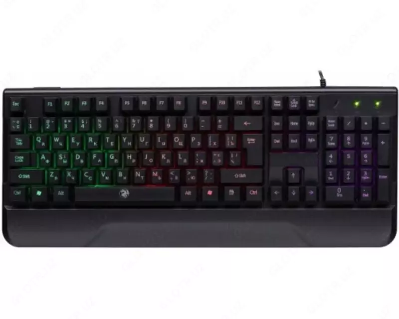 Klaviatura 2E GAMING KG280 LED USB Black Ukr