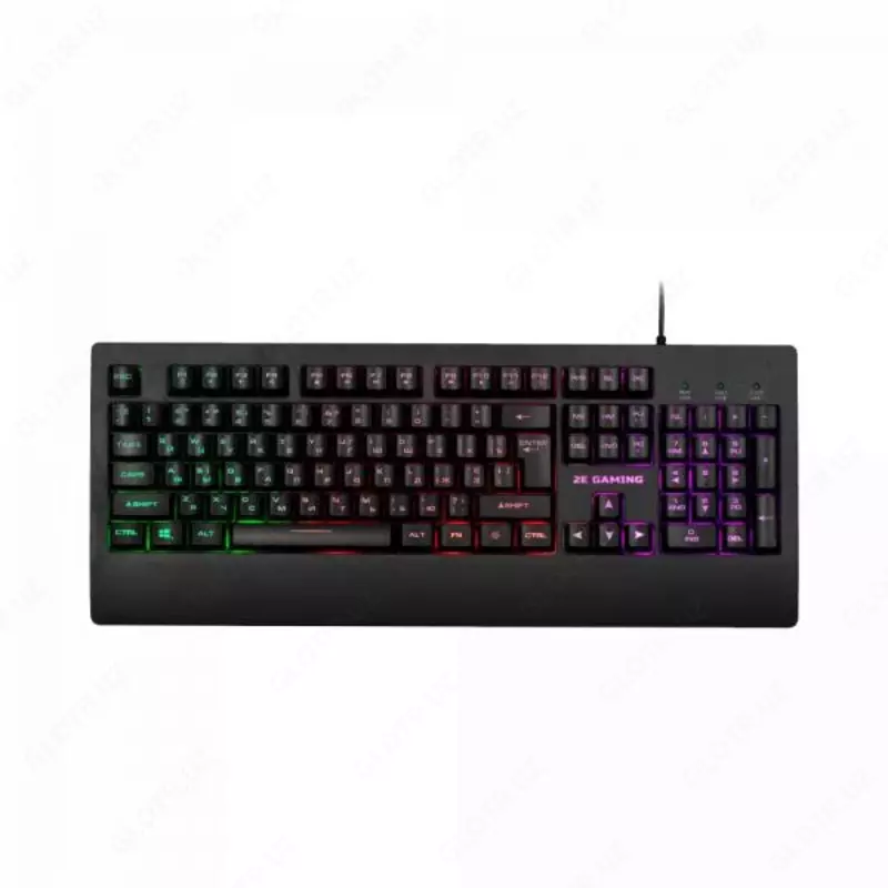 Клавиатура игровая 2E GAMING KG330 LED USB Black Ukr