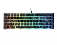  Клавиатура игровая 2E GAMING KG345 Transaprent USB Black Ukr - 