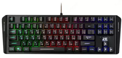  Klaviatura 2E GAMING KG280 LED USB Black Ukr - 