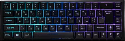  Клавиатура игровая 2E GAMING KG350 RGB 68key USB Black Ukr - 