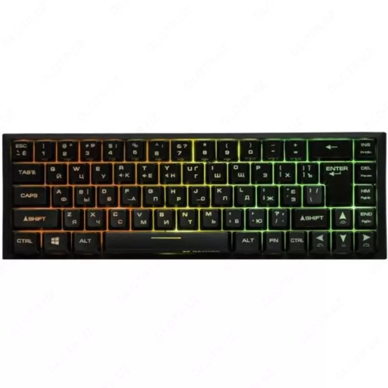  Клавиатура беспроводная игровая 2E GAMING KG360 RGB 68key USB Black Ukr - 