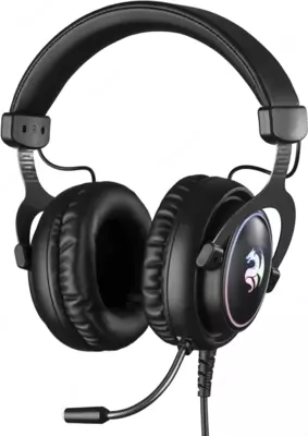  Гарнитура игровая 2E GAMING HG320 RGB 3.5mm Black - 