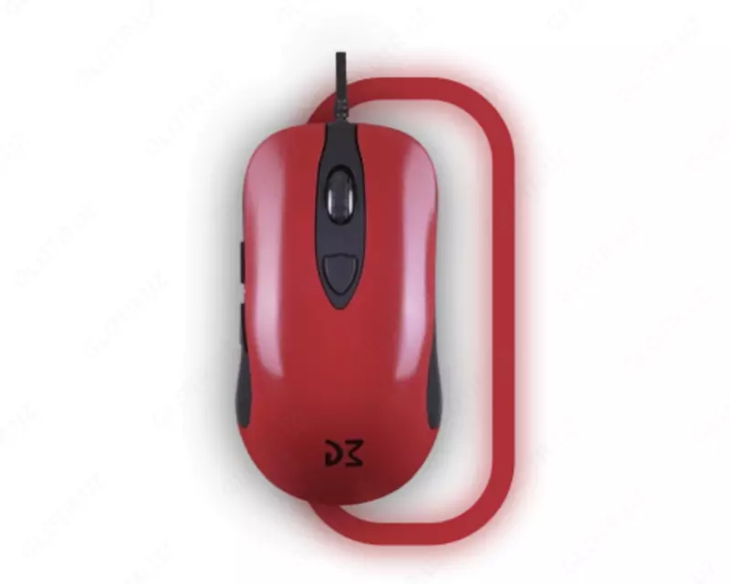 Мышь игровая Dream Machines DM1 FPS USB Blood Red
