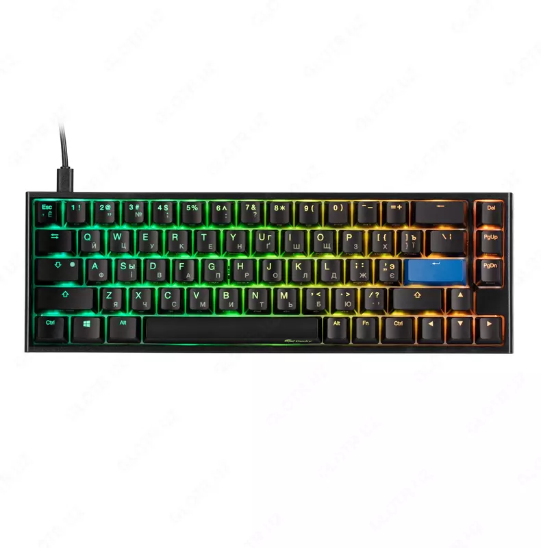  Klaviatura 2E GAMING KG280 LED USB Black Ukr - 