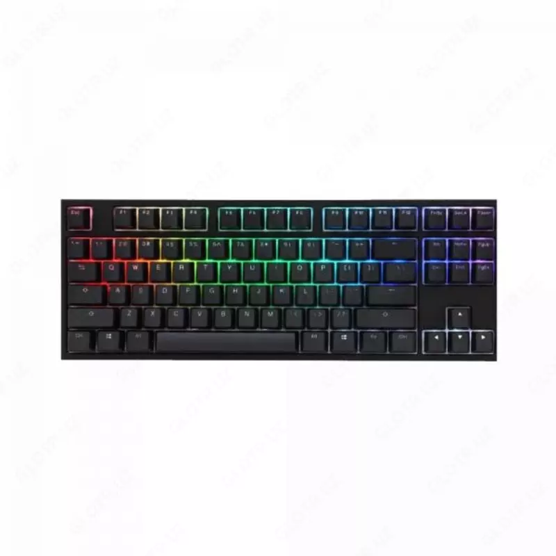 Клавиатура Ducky One 2 TKL  Cherry Speed Silver  RGB LED  UA/RU  Black-White