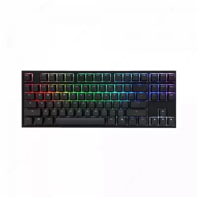 Клавиатура Ducky One 2 TKL  Cherry Speed Silver  RGB LED  UA/RU  Black-White - 