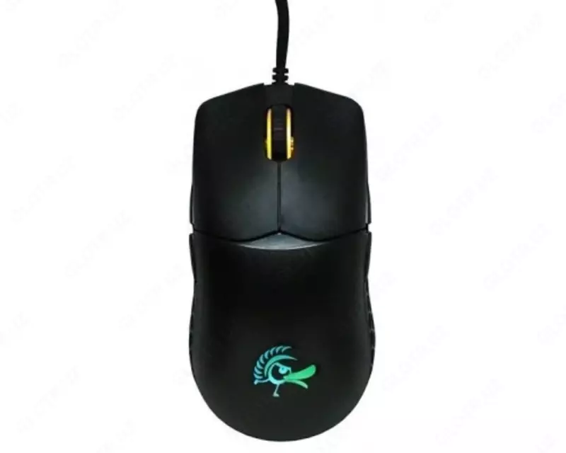  Мышь Ducky Feather Blue Edition  RGB  BLACK - 