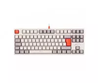 Клавиатура игровая Xtrfy K4 TKL RGB Kailh Red  RU  White