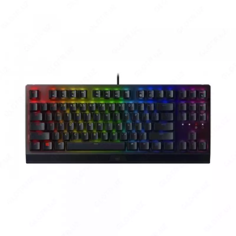  Клавиатура игровая Razer™ BlackWidow V3 TKL Green Switch USB US RGB  Black - 