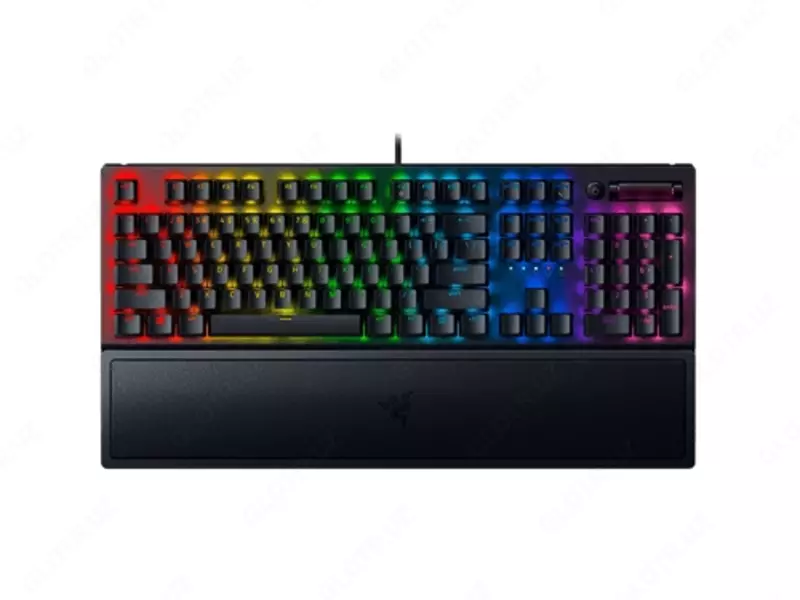 Клавиатура Razer BlackWidow V3 RGB 108key Green Switch USB/EN  чёрный