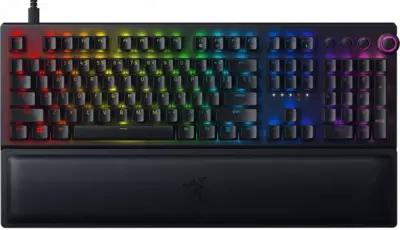 Клавиатура игровая Razer BlackWidow V3 Pro Green Switch WL/BT/USB RU RGB  Black