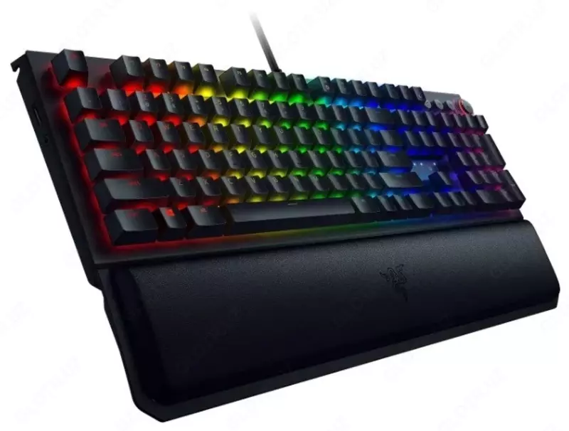  Клавиатура игровая Razer BlackWidow Elite Green Switch USB RU RGB  Black - 