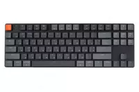 Клавиатура KEYCHRON K1 87 keys  Gateron Red  White LED  BLACK