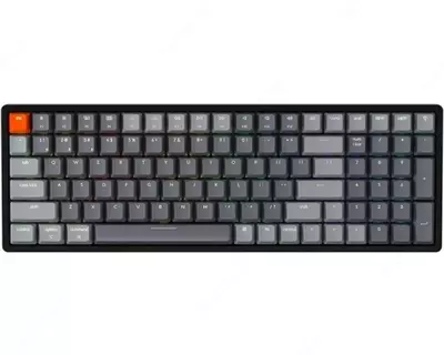 Oʻyin klaviaturasi Keyboard Keychron V5 100 Key QMK Keychron K PRO Red Hot-Swap RGB Frosted Black