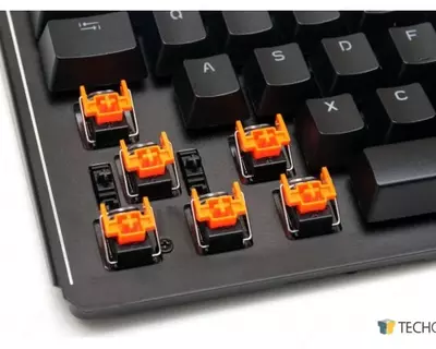 Набор механических переключателей Keychron Low Profile Optical MX with Holder Set 90Pcs/Set Orange