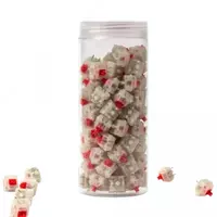 Набор механических переключателей Keychron Gateron KS-3 Milky Pro Red 110 pcs