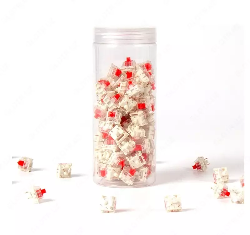  Набор механических переключателей Keychron Gateron Silent Red 110 pcs - 