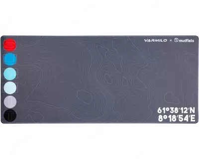  Oyin yuzasi Varmilo Black Desk Mat XL - 