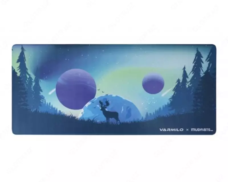 Oyin yuzasi Varmilo Black Desk Mat XL