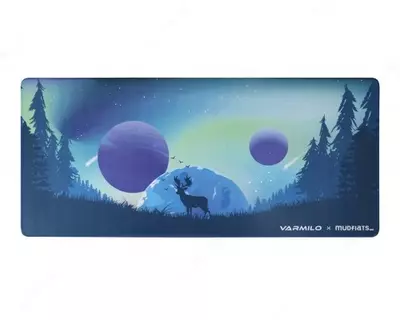Oyin yuzasi Varmilo Black Desk Mat XL