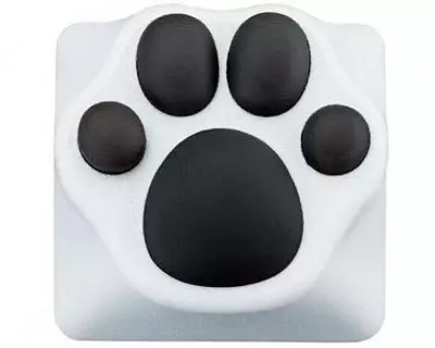 Кейкап Varmilo Panda Paw ABS прорезиненные 1шт  Grey