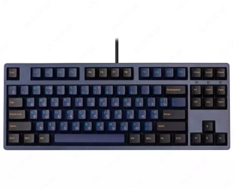 Клавиатура Akko  3087 Horizon DS Cherry MX Blue  RU  Blue/Black