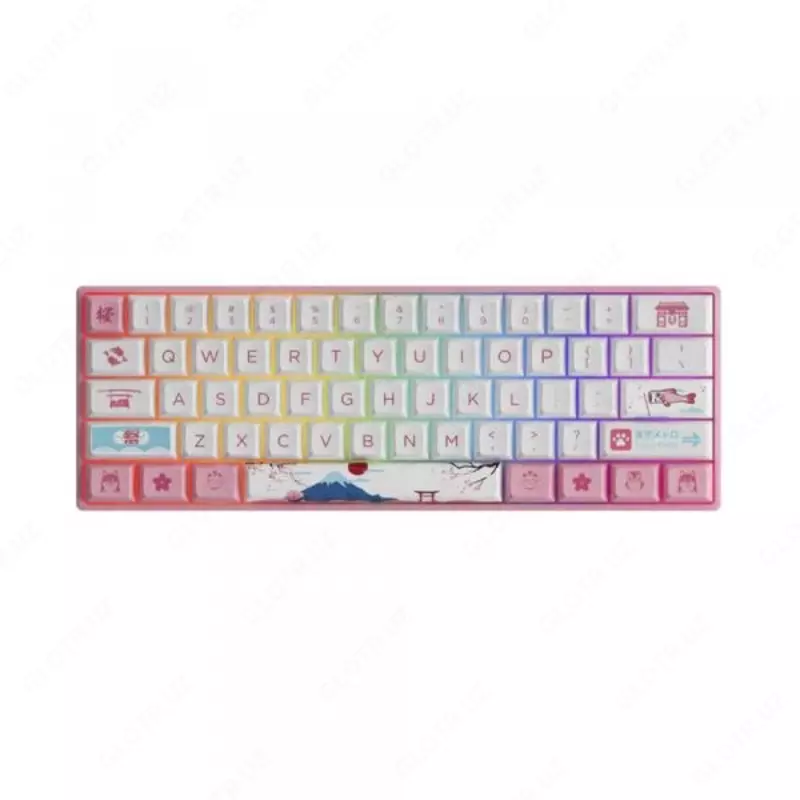  Клавиатура Akko 3061S World Tour Tokyo R2 RGB Hotswappable Cherry Profile Gateron Orange RGB - 