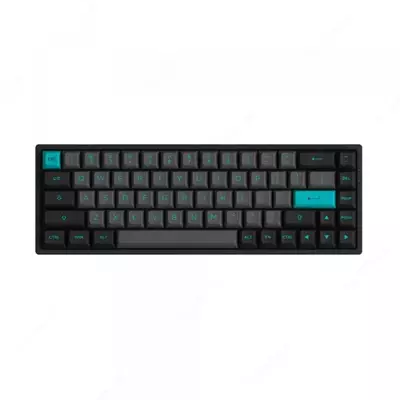  Клавиатура Akko 3068B Plus Black&Cyan CS Jelly Black RGB - 
