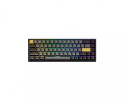 Клавиатура Akko 3068B Plus Black&Gold CS Jelly Purple RGB
